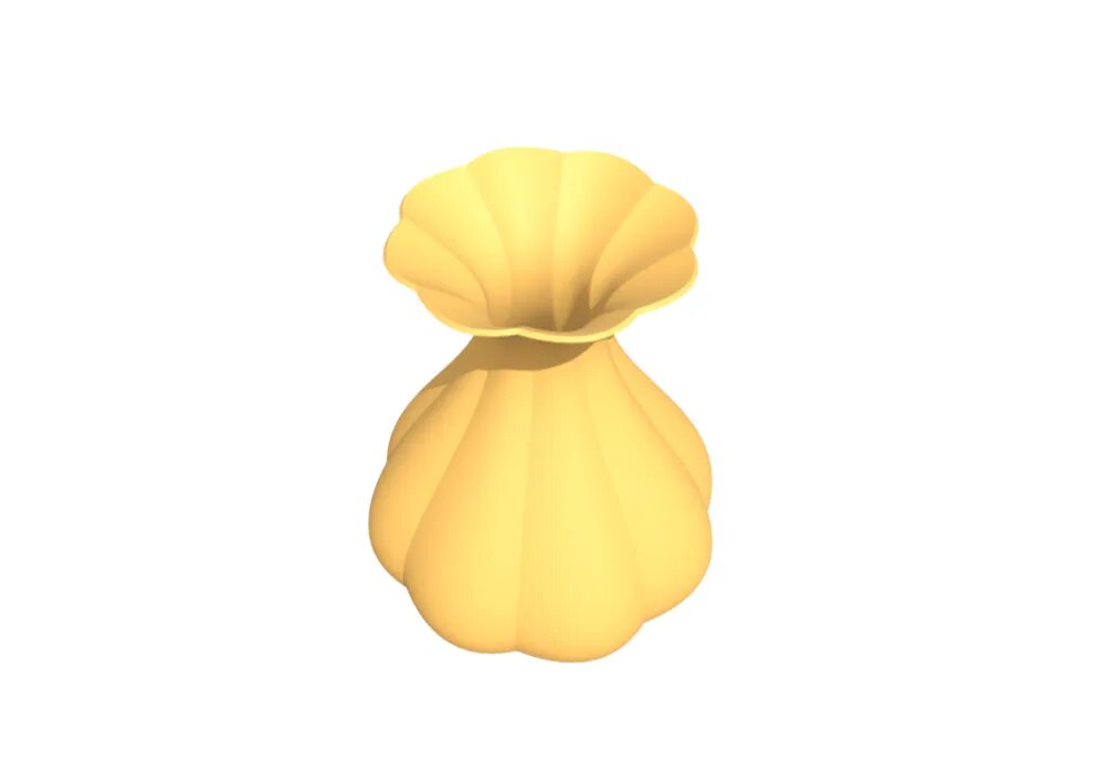 Ваза декоративная дизайнерская, 3D-печать, 3DOPRU арт. VASE-CC-e5337d017be1