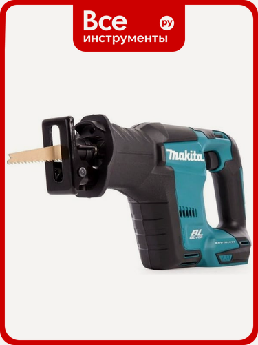 Изображение товара Сабельная пила Makita LXT DJR188Z для эффективного распила материалов, с бесключевой заменой оснастки и подсветкой