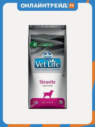 Изображение товара Корм сухой для собак Farmina Vet Life Struvite 2 кг