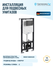 Инсталляция для унитаза WasserKRAFT Aller 10TLT.010. ME. MB04 с бачком и черной ...