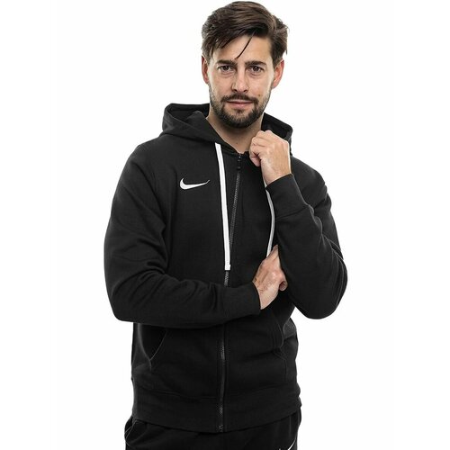 фото Толстовка спортивная nike m nk park26 flc fz hoodie, размер s, , черный