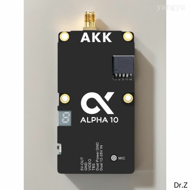 5.8GHz 10W 80CH VTX AKK Alpha 10 трансимиттер