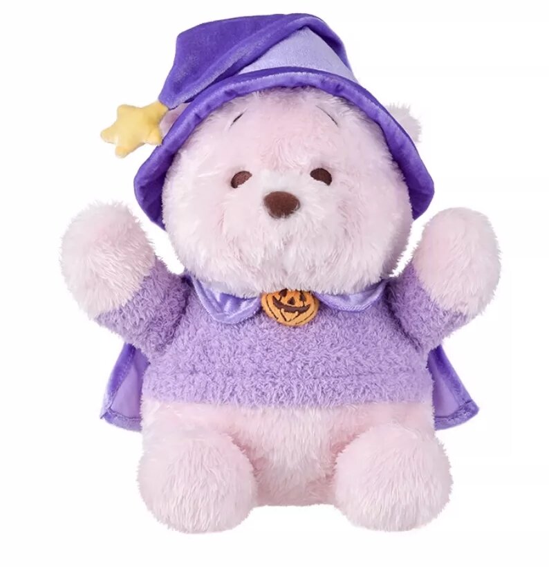 Плюшевая игрушка Miniso Disney Винни-Пух в плаще, мягкая кукла, милая фигурка персонажа, подарок 33 см