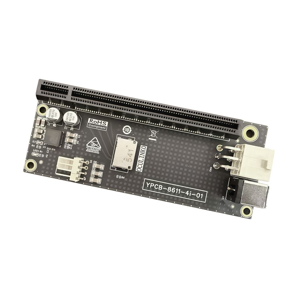 Адаптерная плата Oculink SFF8611 на PCIe x4