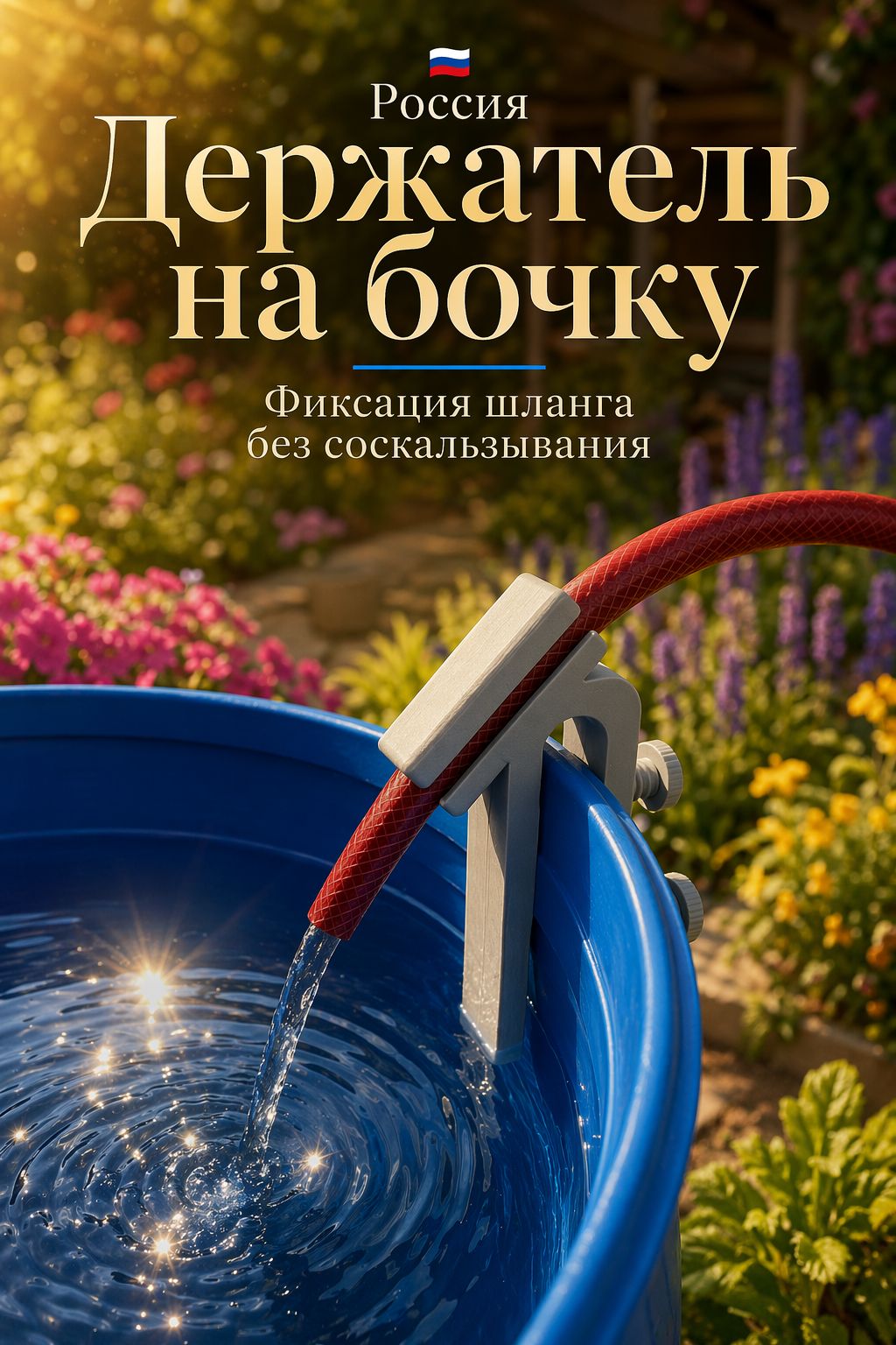Крепление для системы полива, Пластик