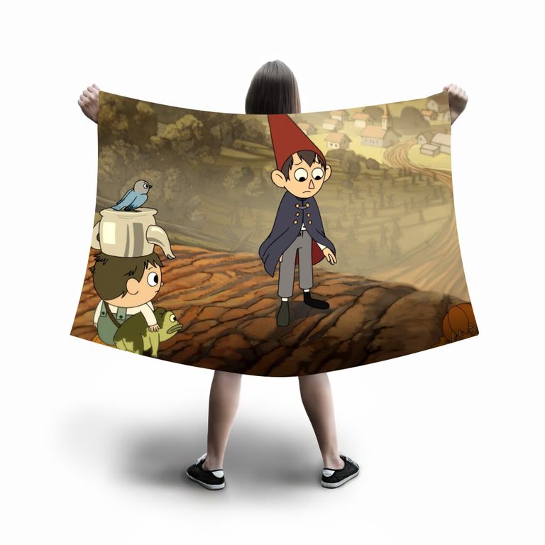 Флаг большой По ту сторону изгороди, Over the garden wall №2,