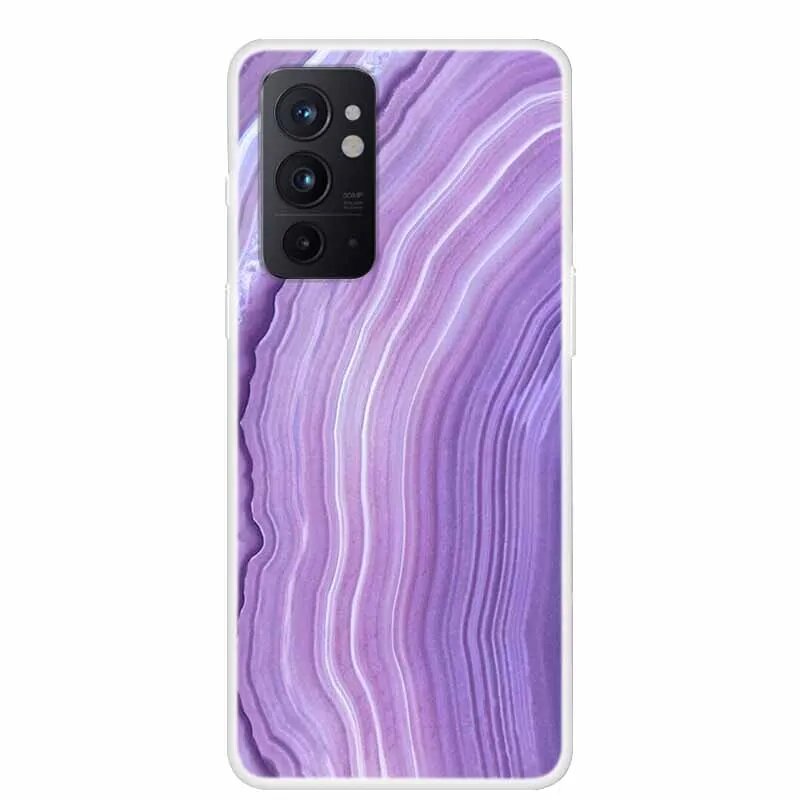Чехол для Oneplus 9, фиолетовый, силикон