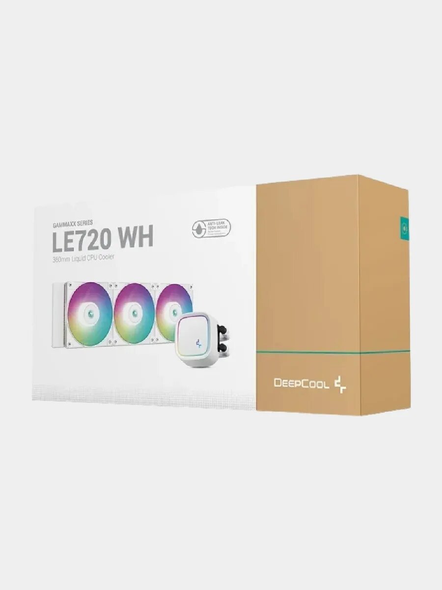 Система жидкостного охлаждения для процессора Deepcool LE720 WH ARGB