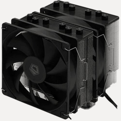 Изображение товара ID - Cooling вентилятор Cooler SE - 206 - XT LGA20XX 1700 1200 115X AM5 AM4 8шт кор, TDP 250W, PWM, черный, 6 тепл. трубок + медная база, 2 x FAN 120mm RET