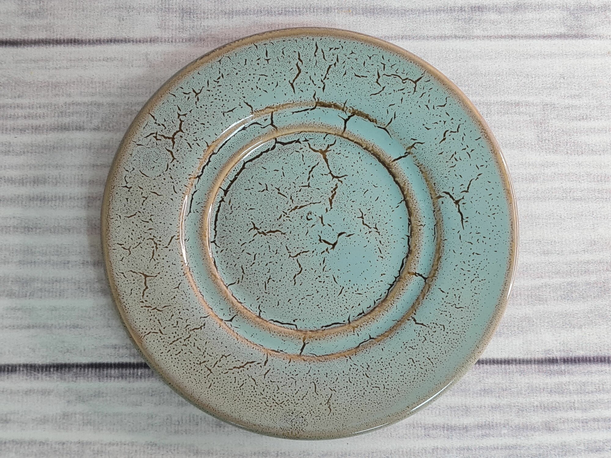 Блюдце KRAKLE фарфор 15см Хорекс