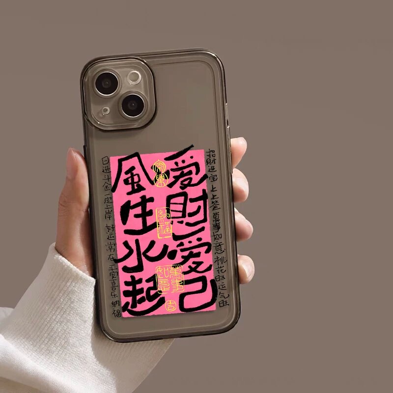 Серый чехол для iPhone 13 mini