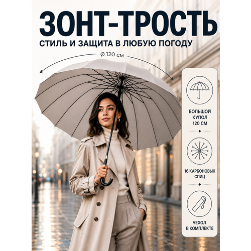 фото Зонт-трость galaxy of umbrellas, серый