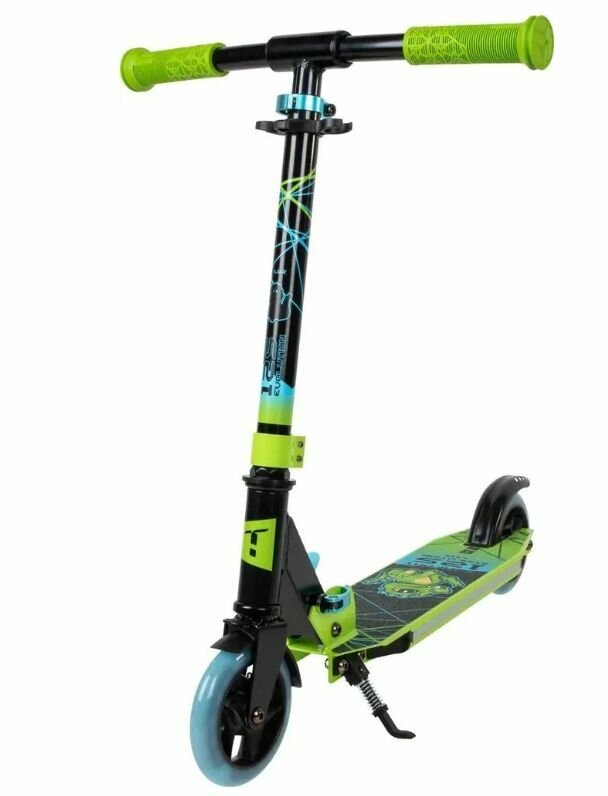 Самокат TT COMFORT 125 Lux green 1/4 зелёный
