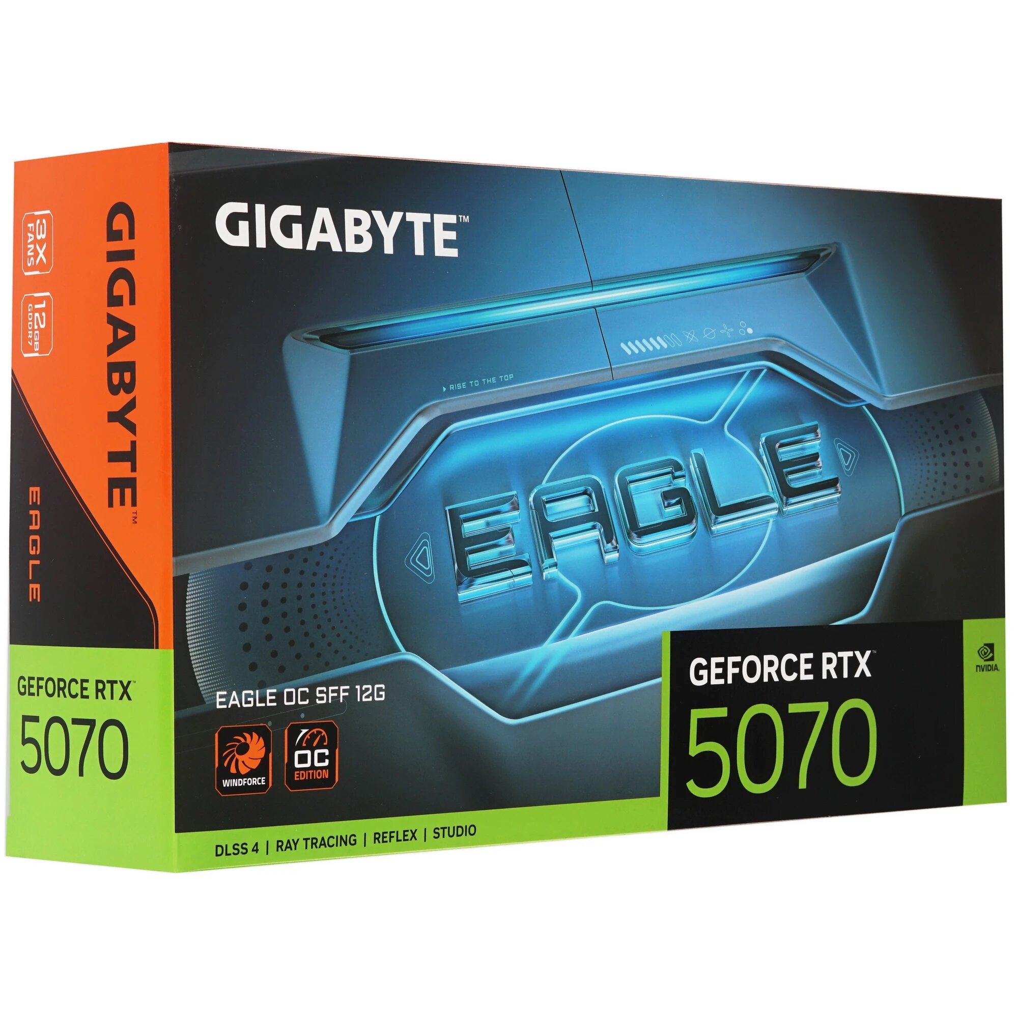 Видеокарта GIGABYTE GeForce RTX 5070 Eagle OC SFF 12GB (GV-N5070EAGLE OC-12GD)