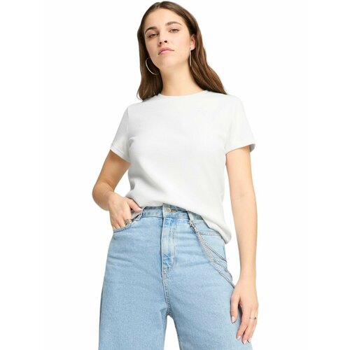 фото Футболка спортивная puma her tee, размер xs, белый