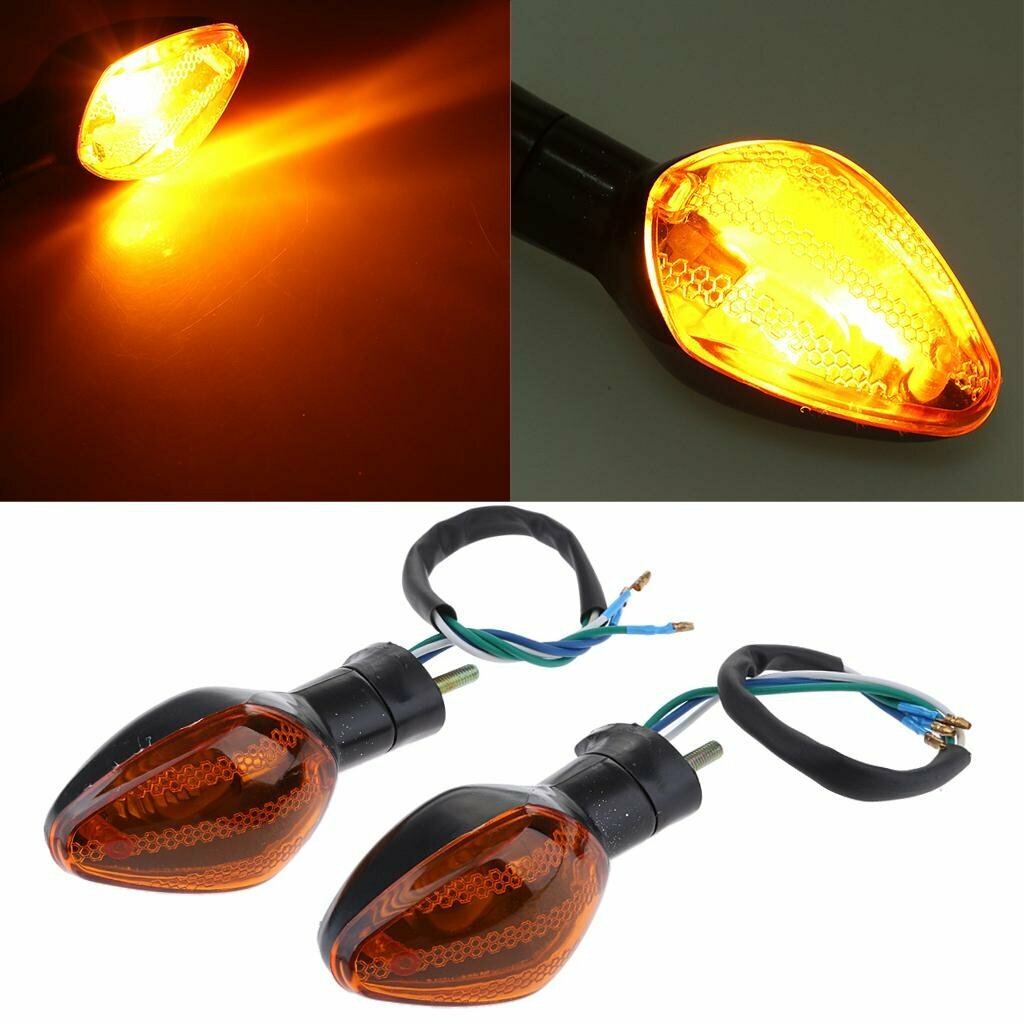Указатель поворота для Honda CBR600RR 07-11 CBR1000RR 08-14, оранжевая линза.
