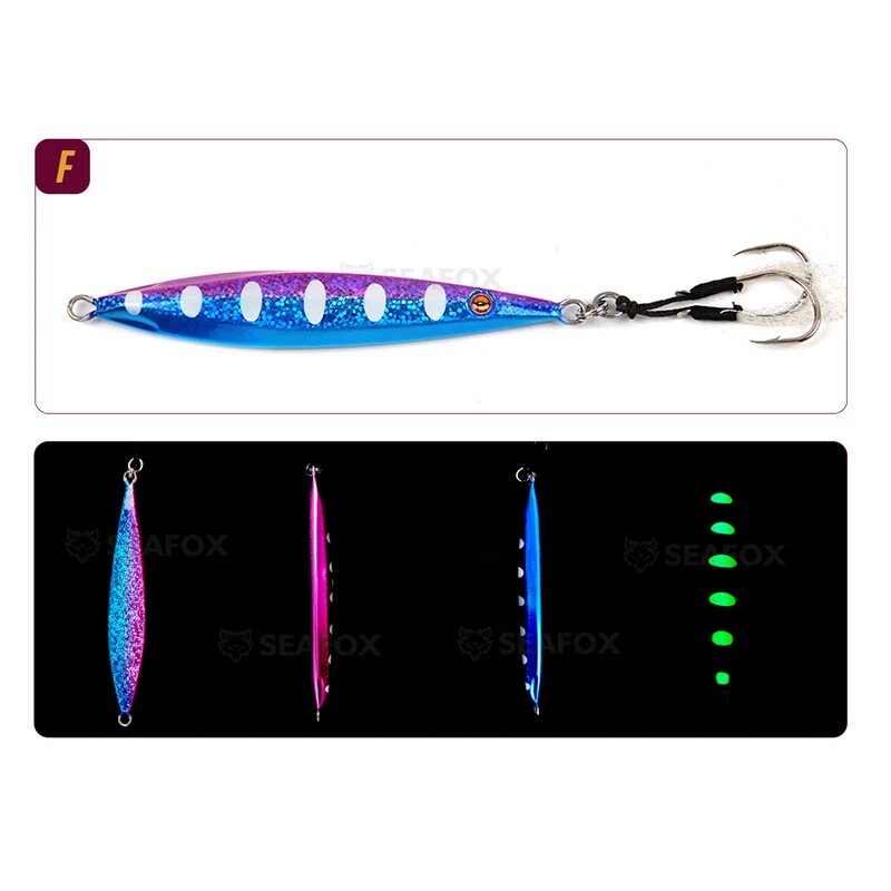 SEAFOX приманка Color F, 20-100г