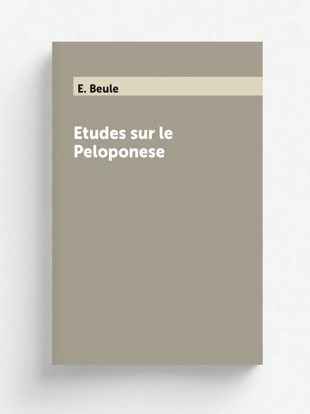 Etudes sur le Peloponese