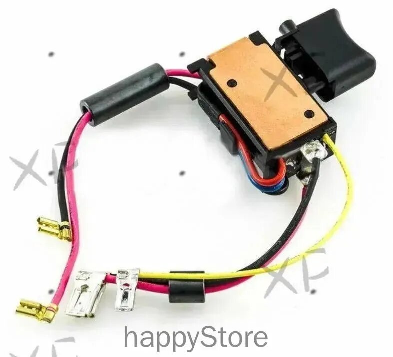 Оригинал: Выключатель (кнопка) для шуруповерта Makita 14.4V-18V DF457D, HP457D DF347D HP347D DF488D HP488D
