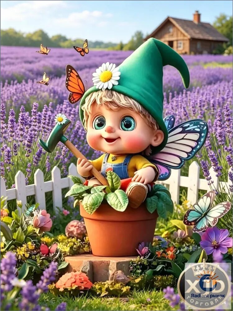 Фигурка садовая