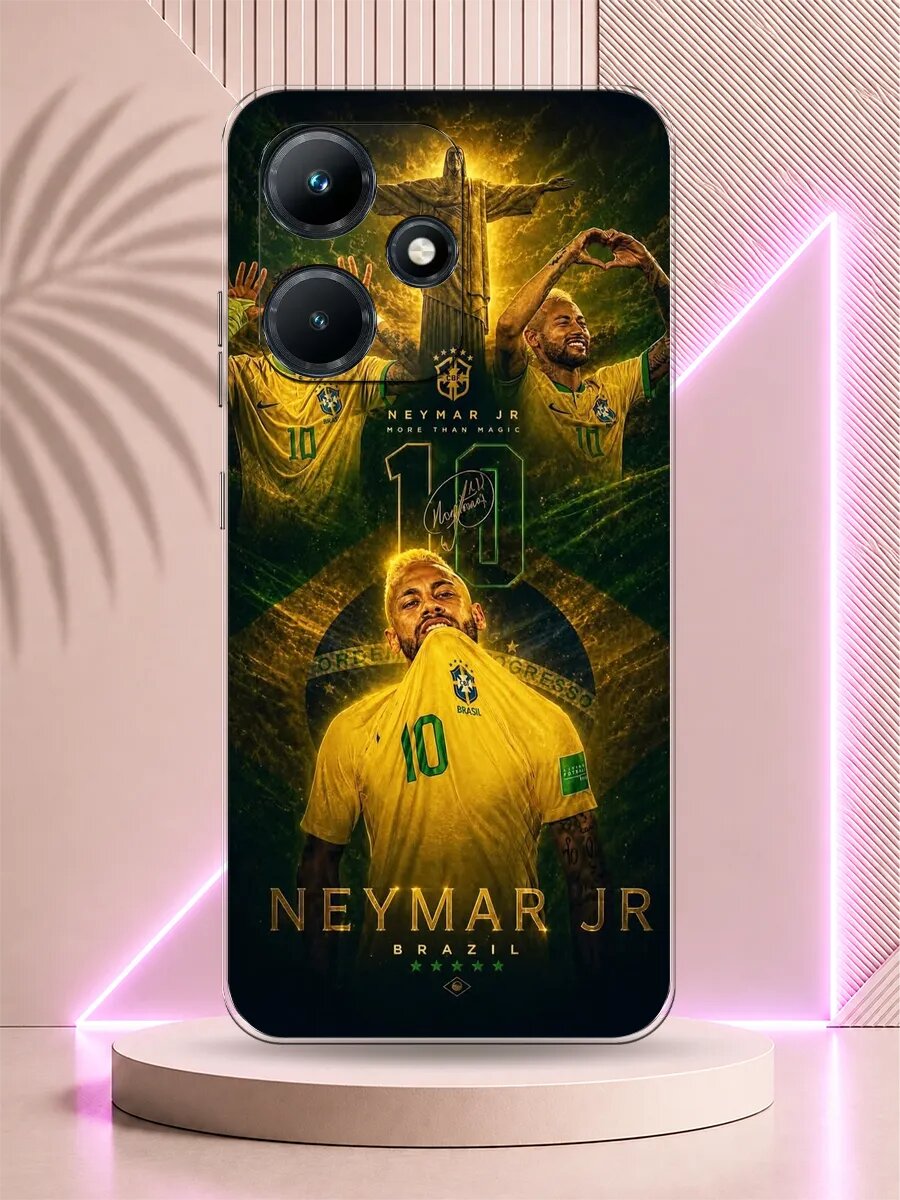 Чехол на Infinix Hot 30i Неймар