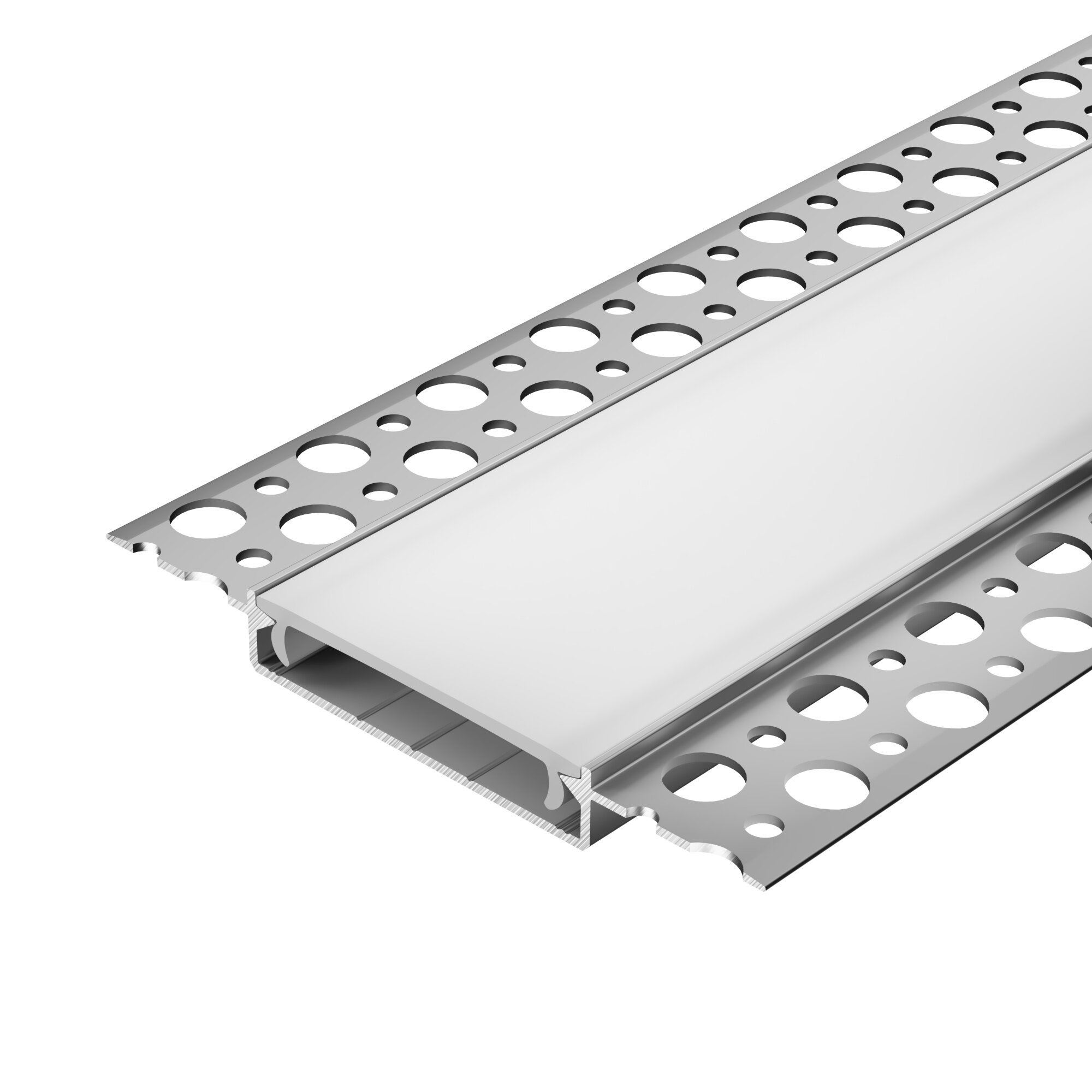 Профиль для светодиодной ленты Arlight Профиль SL-LINIA40-FANTOM-2000 ANOD (Arlight, Алюминий), 2м