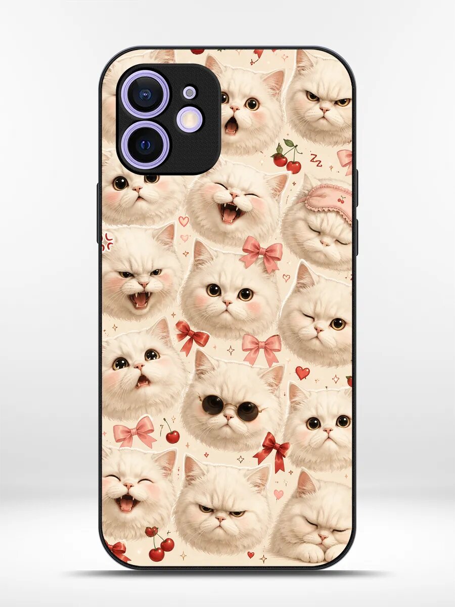 Чехол на iPhone 12 mini Котята