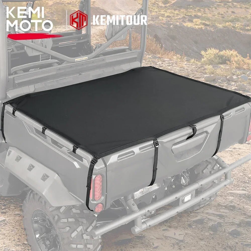 Мягкий чехол UTV на заднюю грузовую кровать для Can-Am Defender HD 5/7/8/9/10 HD5 Max HD7 HD8 HD9 HD10, водонепроницаемый чехол Tonneau UV50+