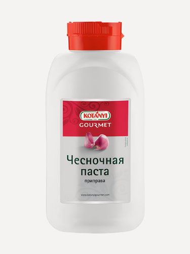 Изображение товара Паста KOTANYI чесночная, пластиковая туба, без консервантов, 1кг