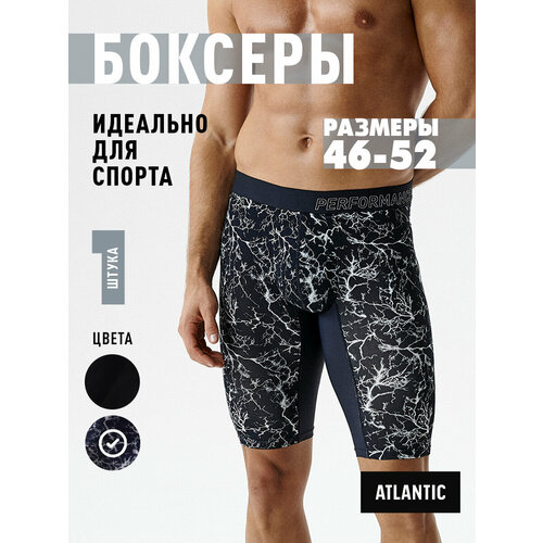 фото Трусы atlantic, размер m, темно-синий