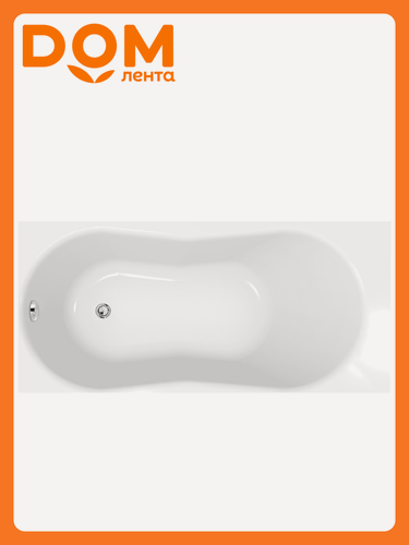 Изображение товара Ванна акриловая прямоугольная Cersanit Nike WP-NIKE*150 150x70 см пристенная белая