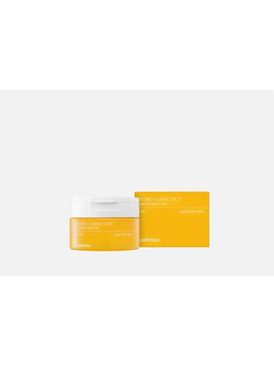 Диски для выравнивания тона кожи CELIMAX Pore+dark spot brightening pad