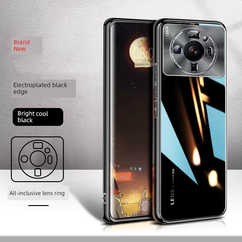 Смартфон-чехол из закаленного стекла для Xiaomi 12S - Ударопрочный, Устойчивый к царапинам, Сопротивление отпечаткам,