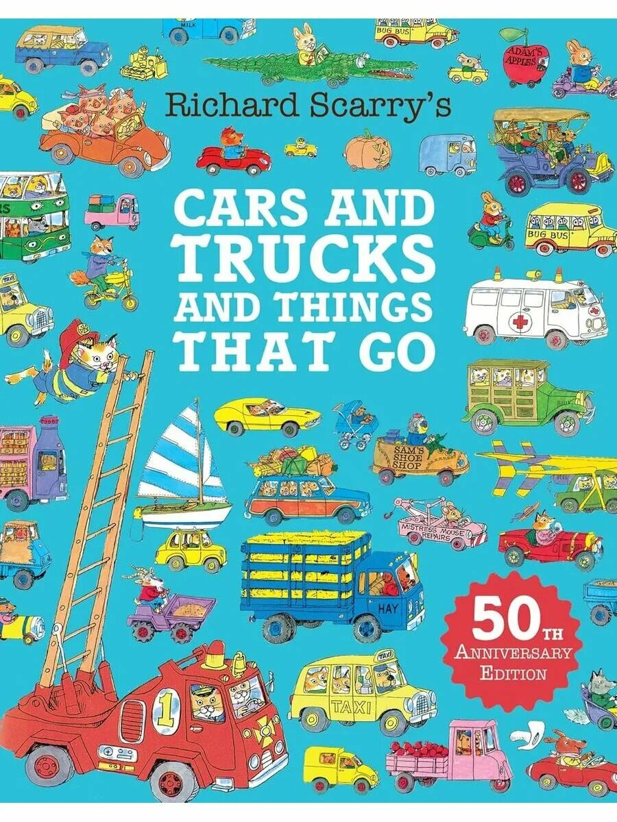 Richard Scarry's Cars and Trucks машины грузовики (англ.)