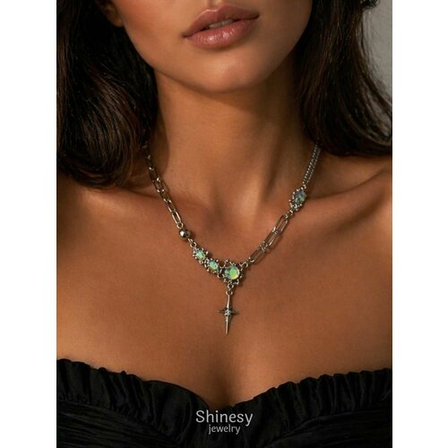 фото Колье shinesy, длина 50 см