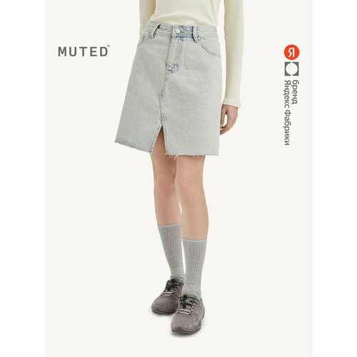 фото Юбка muted mini, размер m, бежевый
