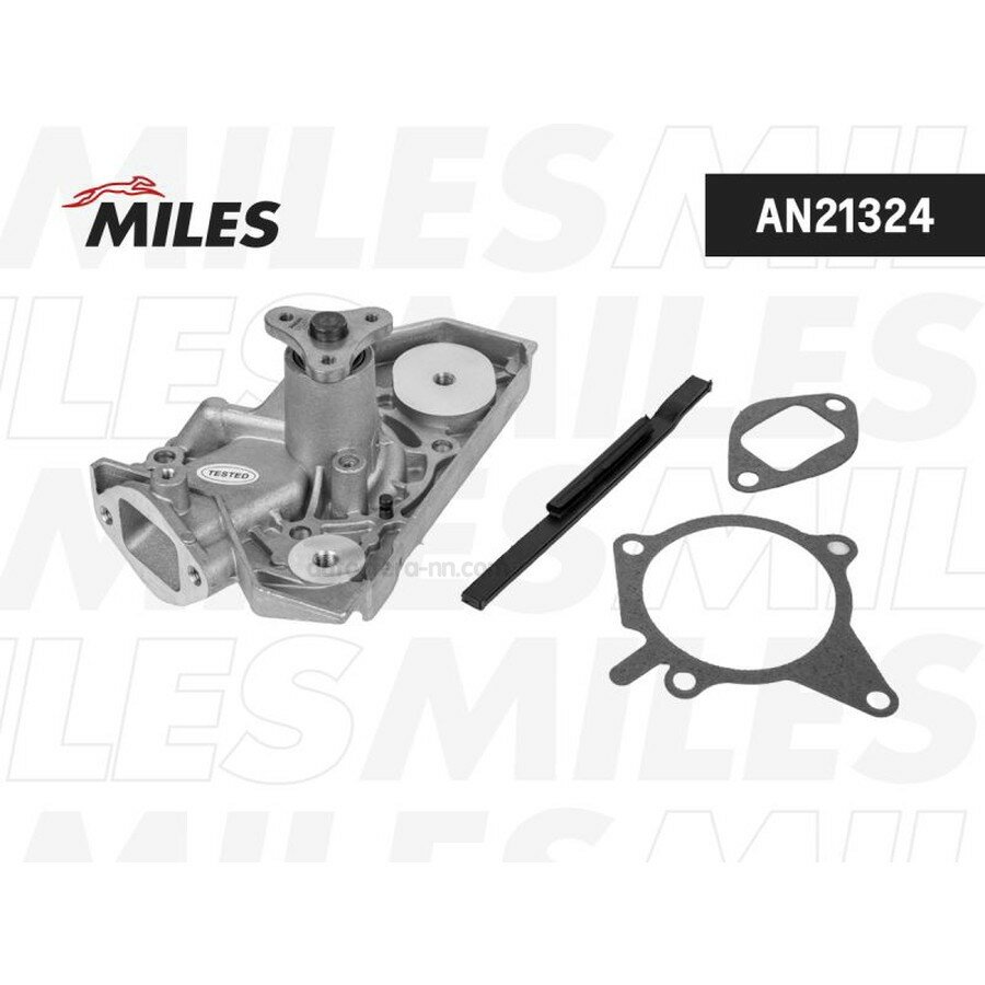 MILES AN21324 Насос водяной MAZDA 323 1.8 16V >94/KIA SHUMA 1.5 16V 97>01
