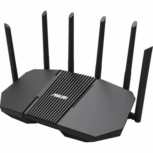 фото Wi-fi роутер asus rt-be90u, wi-fi 7, be9400, 2.4/5/6ггц, 3 lan, черный