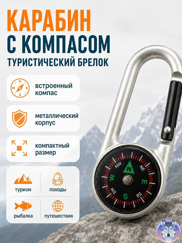 Брелок-карабин