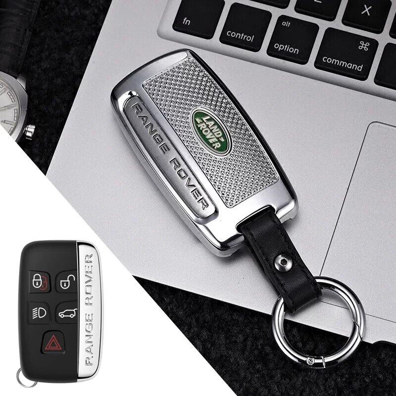 Чехол для ключа автомобиля из цинкового сплава для моделей Land Rover Range Rover Sport, Discovery 4, Defender, Velar и