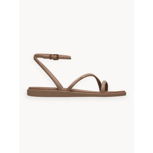 фото Сандалии crocs miami ankle strap, размер w10 us, коричневый