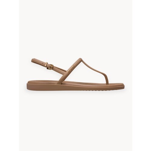 фото Сланцы crocs, размер w10 us, коричневый
