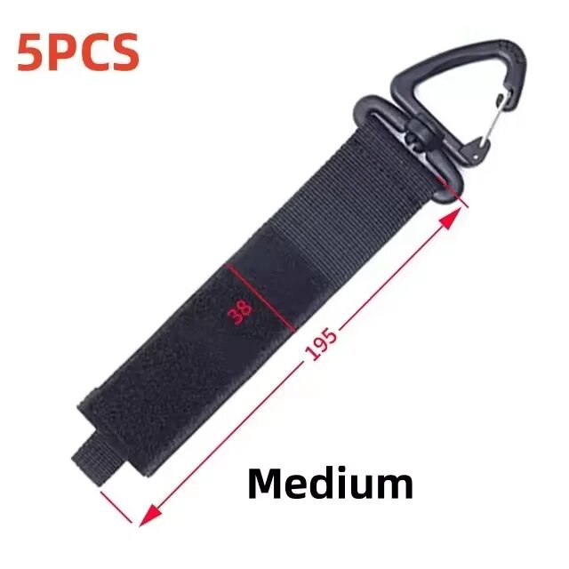 Нейлоновый органайзер для кабелей с поворотной застежкой 5PCS M