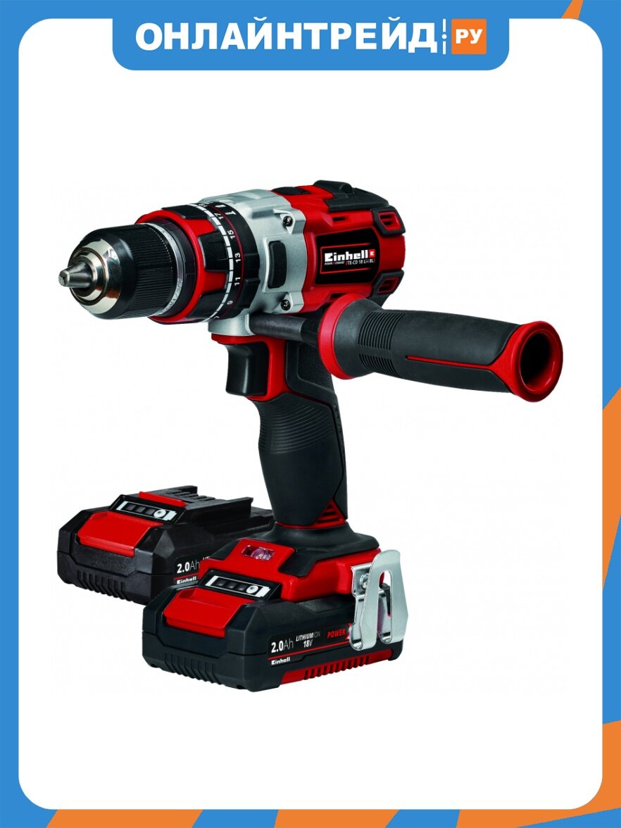 Дрель-шуруповерт аккумуляторная Einhell PXC TE-CD 18 Li-i BL