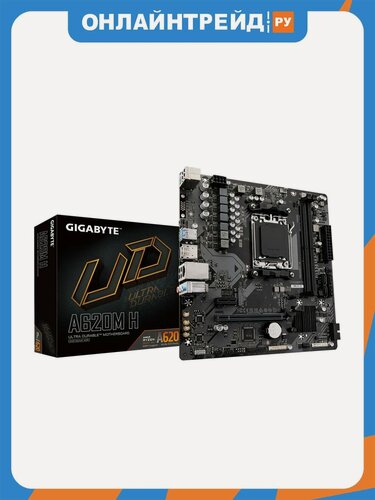Изображение товара Материнская плата Gigabyte A620M H (AM5, mATX)
