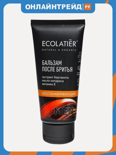 Изображение товара Бальзам после бритья Ecolatier Men Восстанавливающий, 100 мл
