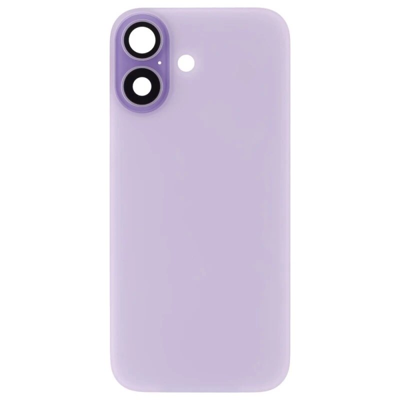 Задняя крышка для Apple iPhone 17 (SIM + eSIM) / iPhone 17 (eSIM) (фиолетовый) (в сборе со стеклом камеры) (Premium)