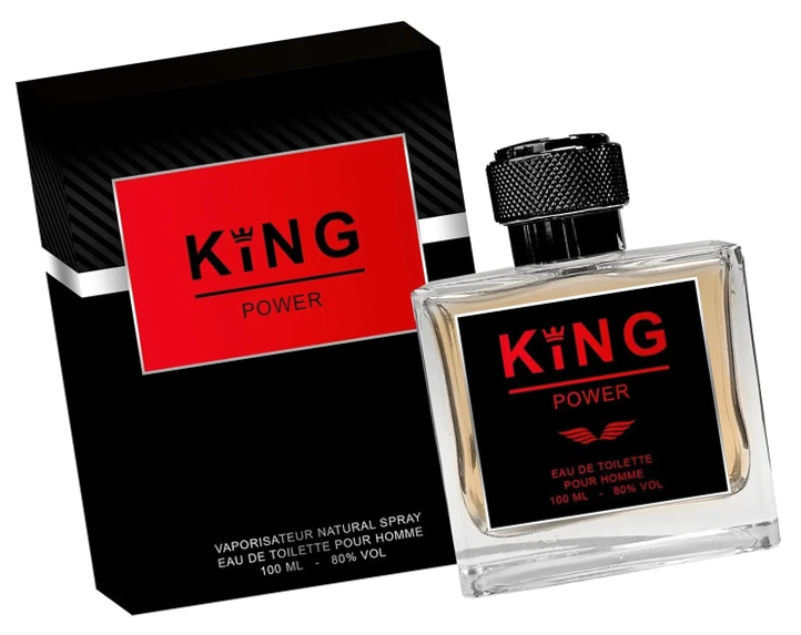 Туалетная вода мужская 100 мл Euroluxe King Power - Евролюкс Кинг Повер