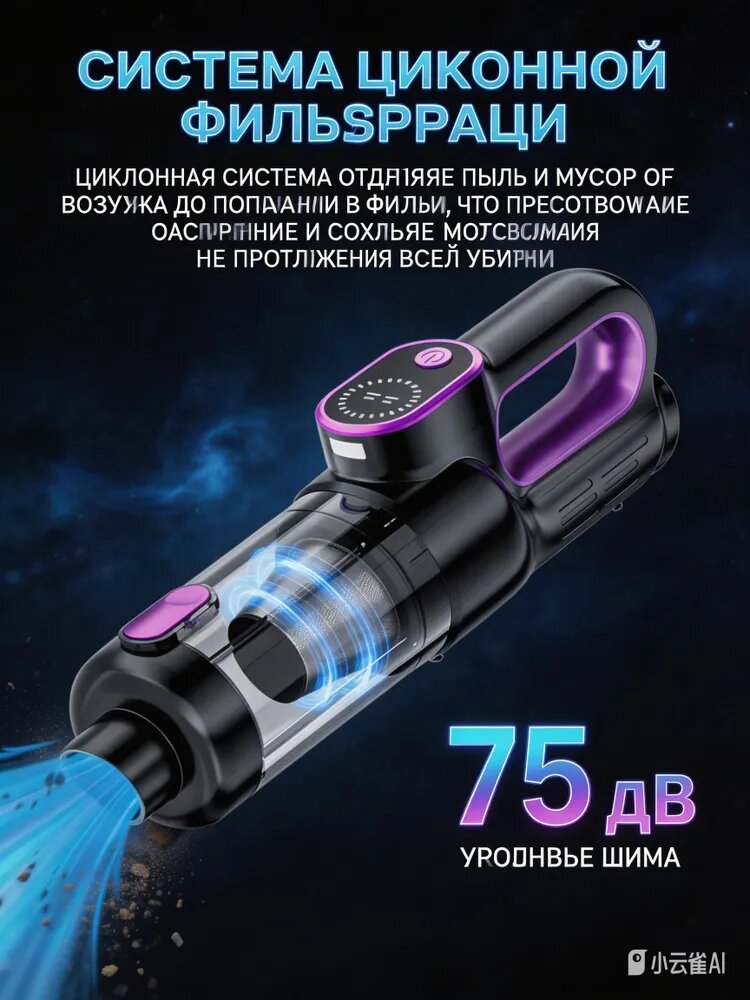 Пылесос для автомобиля мощный беспроводной