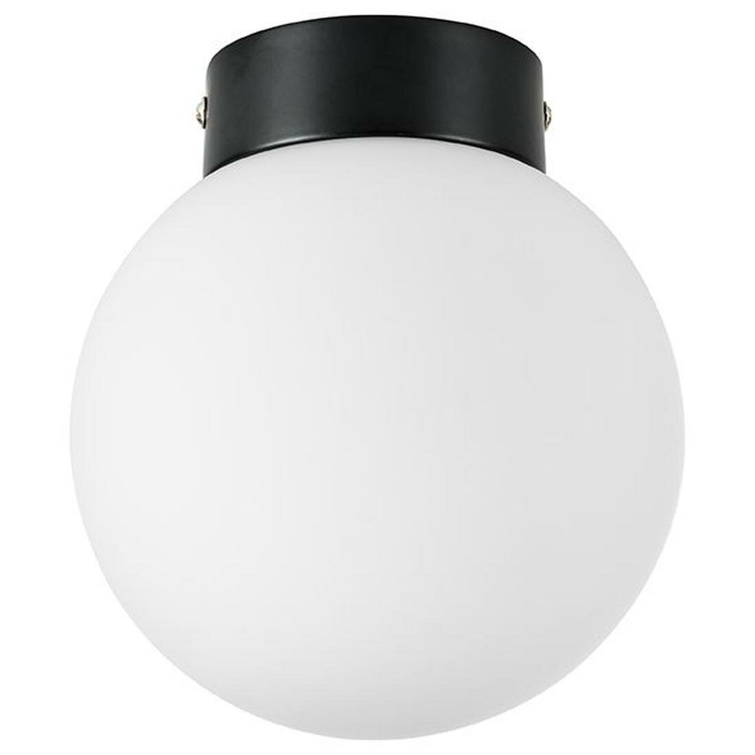 812017 Люстра Lightstar GLOBO 1х40W E14 matt black/white, 220В, IP20